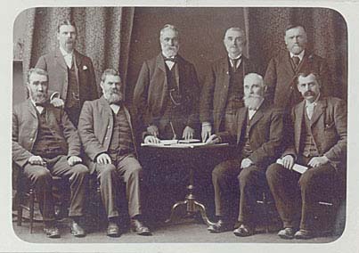 Photograph: Leaders of the Penrhyn Strike (1900-1903).