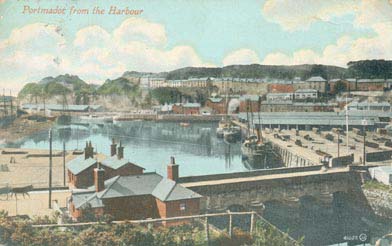 Photograph: Porthmadog from the Harbour.