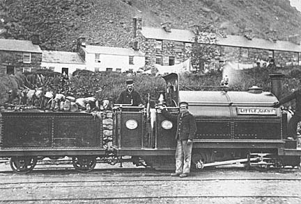 Photograph: Steam Locomotive: `Little Giant'