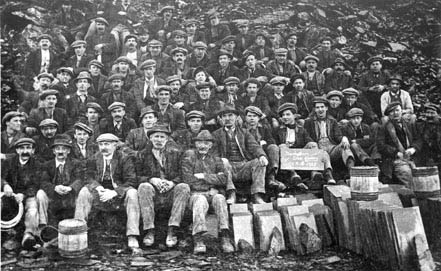Photograph: Maenofferen quarrymen.