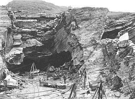 Photograph: Llechwedd Quarry, Blaenau Ffestiniog.