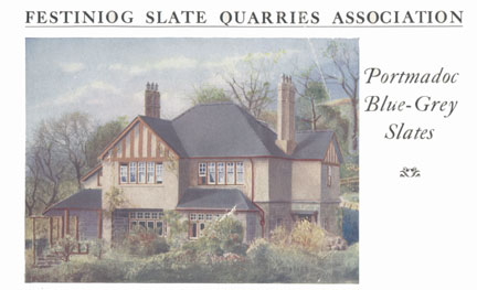 Cover of Ffestiniog Slate Quarries Association booklet