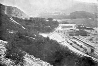 Looking down on Dinorwig Quarries