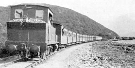 Locomotive at Dinorwig Quarries