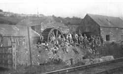 Crawiau Writing Slate Mills, Llanrug, 1907