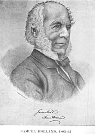 Samuel Holland 1803-1892