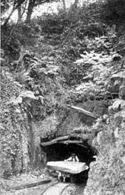 A Picturesque Entrance to the Park Slate Mine